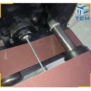 Automatic Sanding Belts Wire Polishing Machine Steel Straight Wire Rods