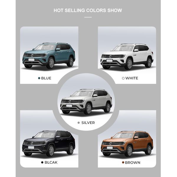 VW Teramont Low Emission Petrol Cars 92# Gas Powered Vehicle