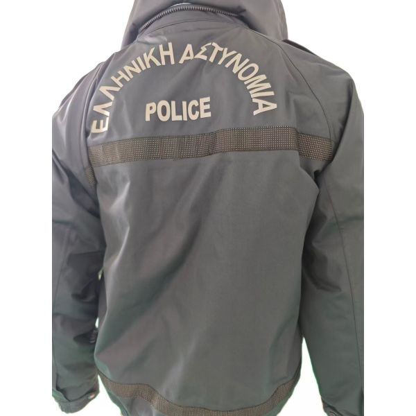 Navy Blue All Weather Military Jacket with Advanced Composite Fabric Technology and 4 Pockets Design