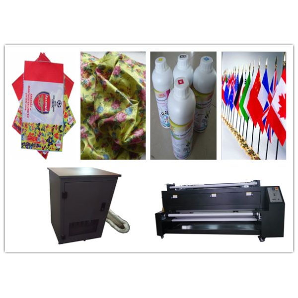 Cheap 1.8m Digital Dye Sublimation Machine To Fix The Color Of  Fabric for sale