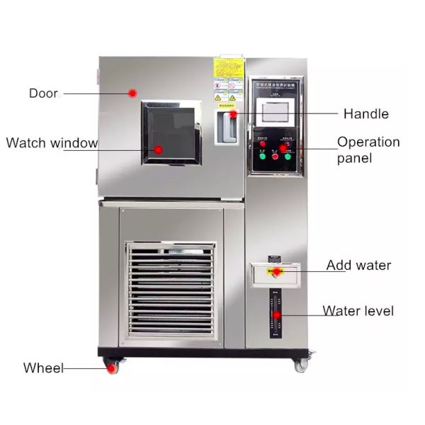 220V Humidity Temperature Test Chambers 215KG Explosion Proof