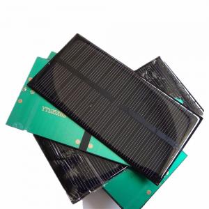 China 1W 2W 3W 1V 2V 3V 5V Epoxy Resin PET Mini Solar Panels on sale