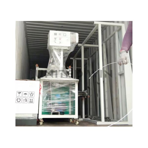 Pvc 6KW Single Head Upvc Welding Machine Intelligent Temperature Control Stable Seam Forming