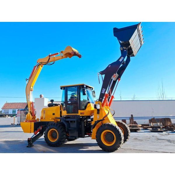 Quality Chinese backhoe loader Elite machinery ET942-45 88kw backhoe price