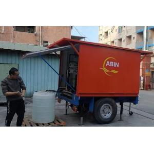 Mobile Reverse Osmosis System Filtration Trailer Mobile Water Filtration Unit
